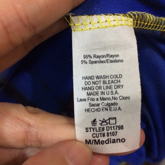 Better Be Tie Dye Fun Sexy Long Dress Soft NWOT - Picture 9 of 9